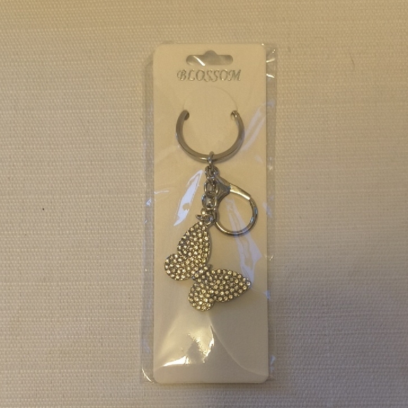 Other - Silver Butterfly Keychain